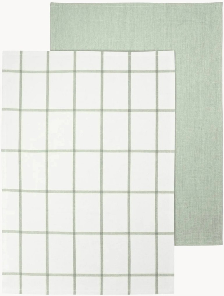 Set di 2 strofinacci in cotone Taulo