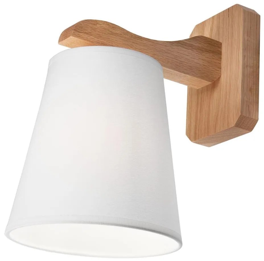 Applique ANDREA 1xE27/60W/230V quercia/bianco