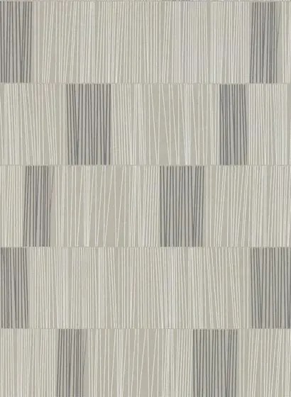 Streifentapete Echo von Harlequin - Slate/ Chalk