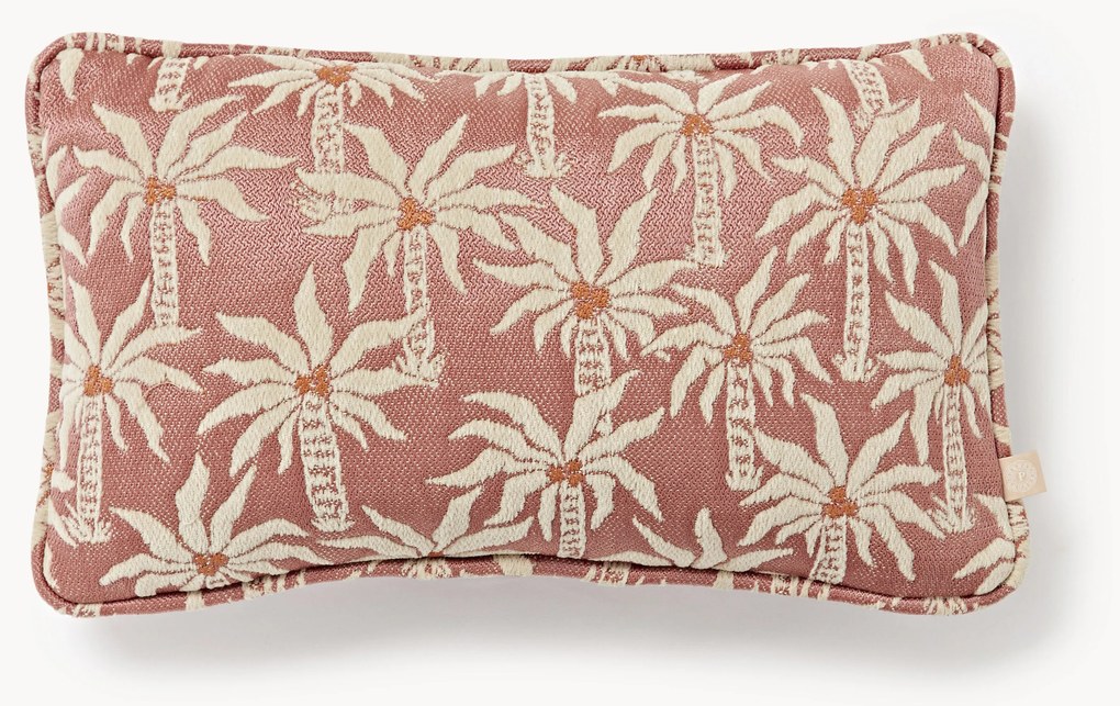 Cuscino reversibile da esterno fatto a mano Laura & Jackie