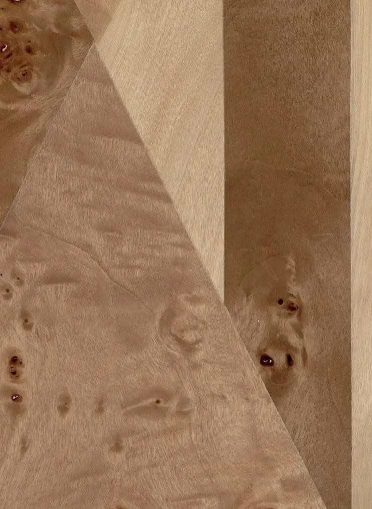 CMO Paris Carta da parati Bois Marbré Arlequin - Blond
