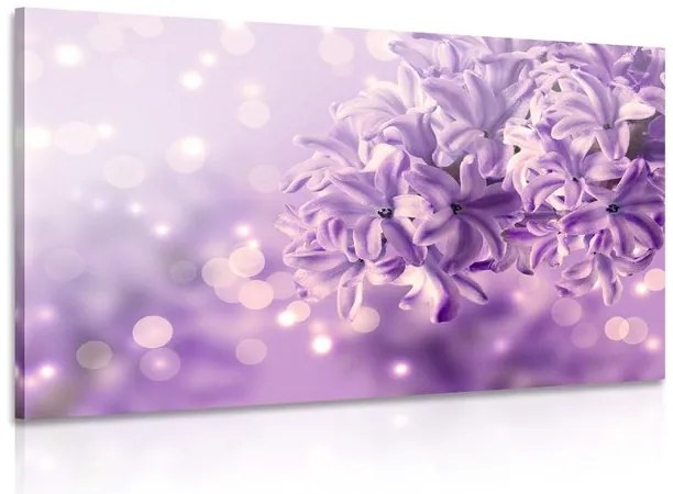 Quadro su tela – Fiore di lillà viola