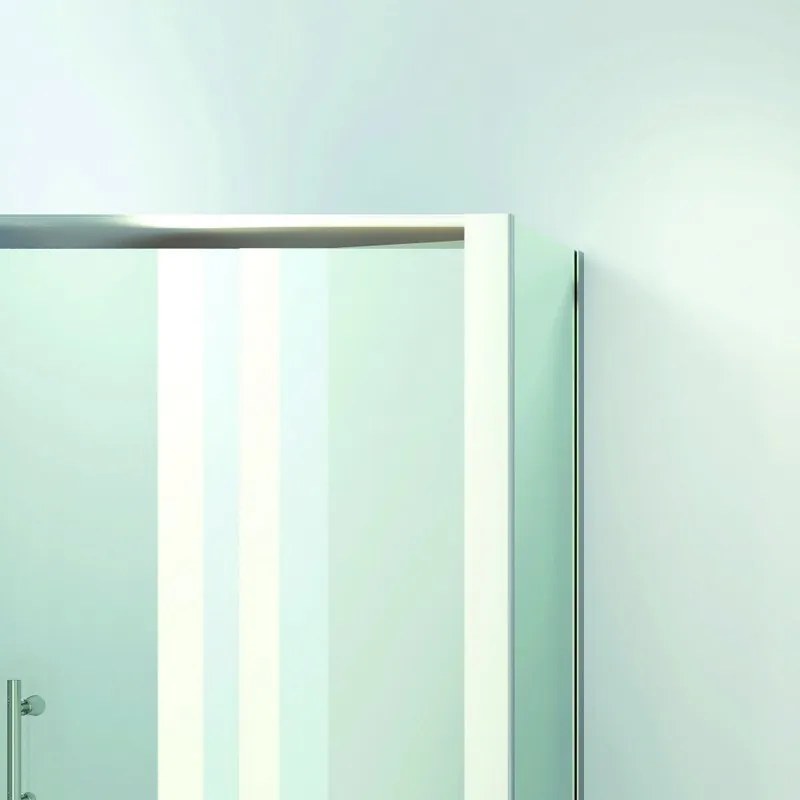 Box vasca da bagno angolare 170x80cm KV05 - KAMALU