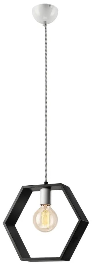 Apparecchio a sospensione nero Olle - LAMKUR