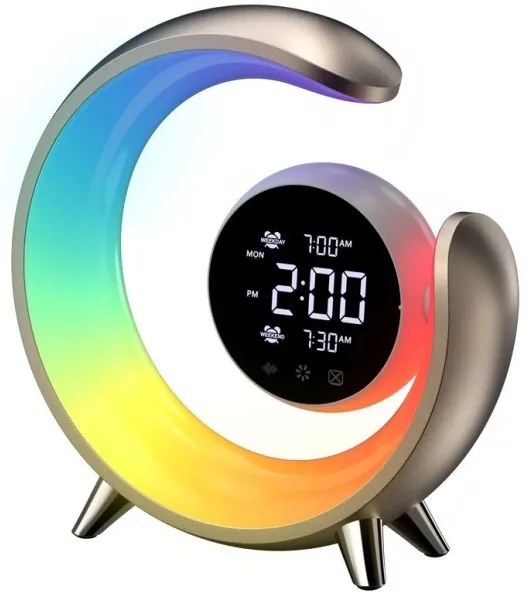 Immax 08981L- Lampada da tavolo dimmerabile LED RGBW PEACOCK 20W USB 5V