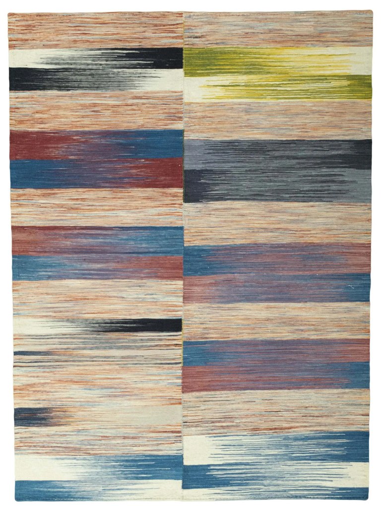 Kilim Tappeto 140 x 190 (Iran) Tessuto A Mano