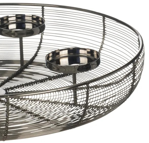 Eglo 422387 - Candeliere HAGONY diametro 45 cm cromo