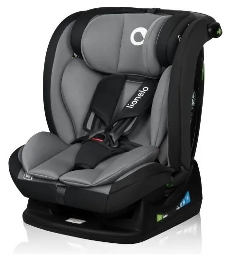 Lionelo - Seggiolino auto IZZY i-Size 40-150 cm Nero/Grigio