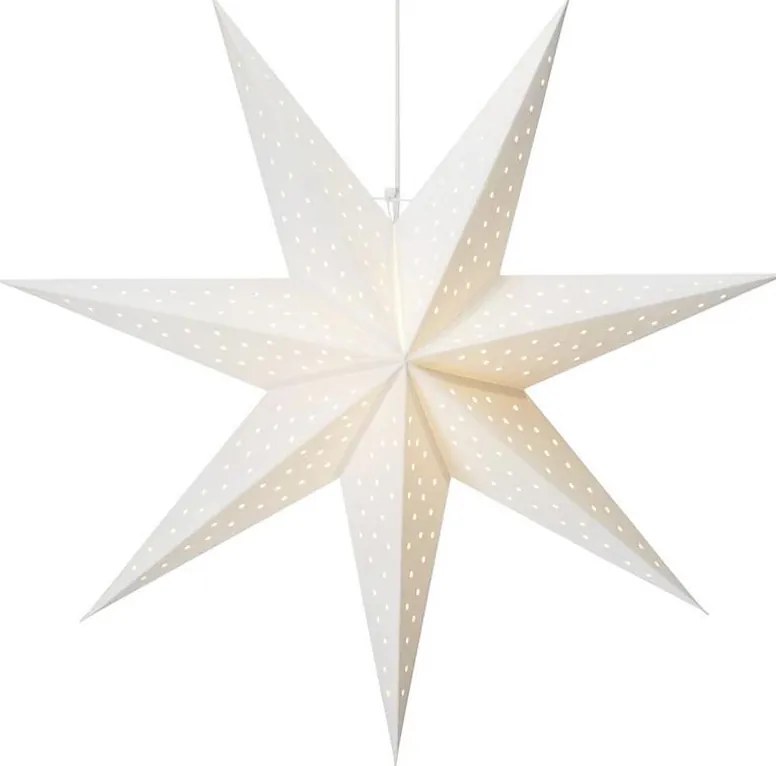 Markslöjd 704900 - Decorazione di Natale CLARA 1xE14/6W/230V 75 cm bianco