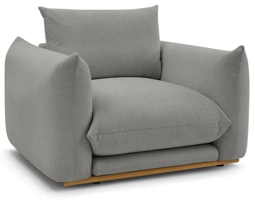 Poltrona grigia Ernest – Bobochic Paris