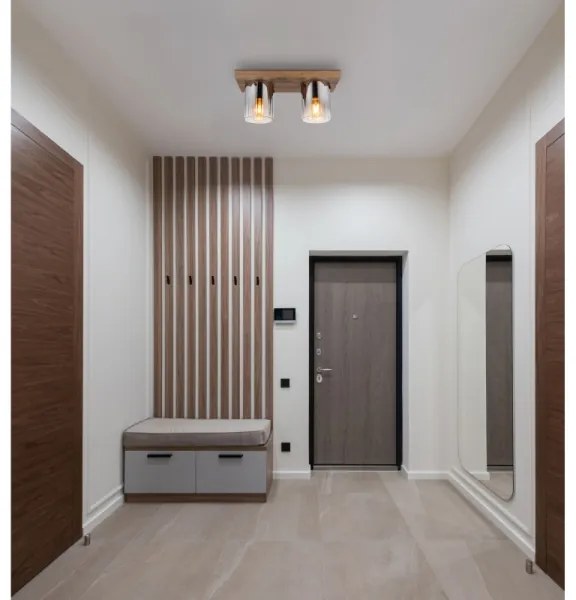 Globo 15915-2 - Plafoniera UNDERWOOD 2xE27/40W/230V