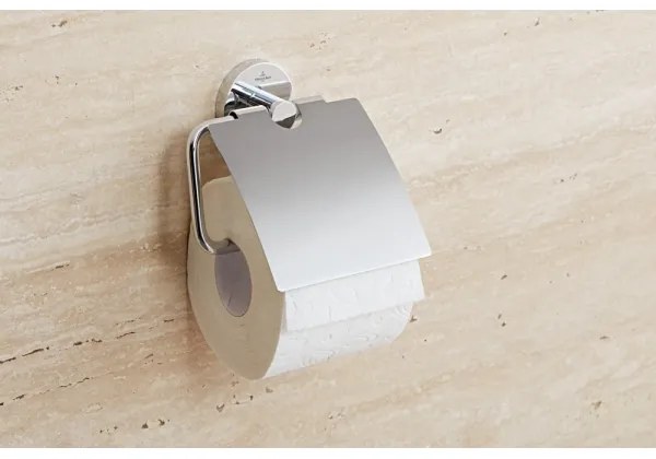 Villeroy & Boch TVA15101300061 - Porta rotolo per carta igienica ELEMENTS in cromo lucido