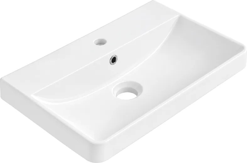 Mexen Dagna lavandino integrato nel piano 50 x 35 cm, bianco - 21995100
