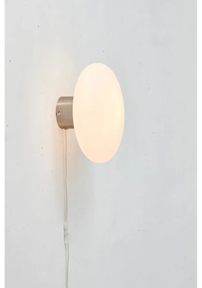 Lampada da parete in colore bianco-argento Locus - Markslöjd