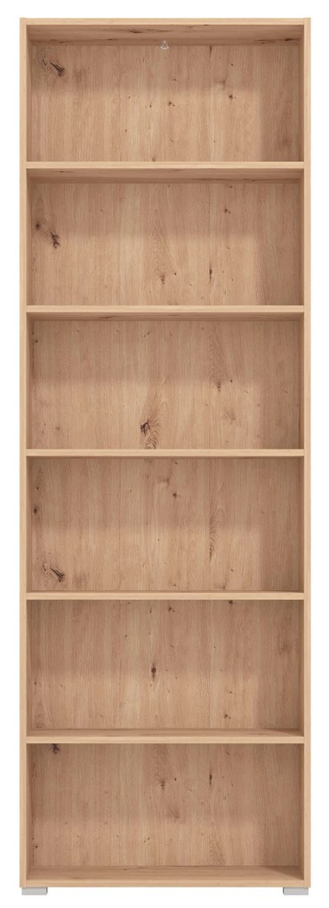 MADDIE - libreria sei ripiani moderno minimal in legno