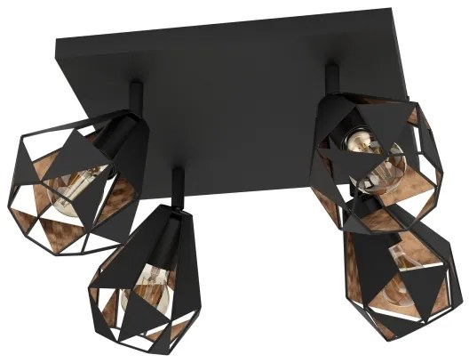 Eglo 43718 - Faretto CARLTON 4xE27/40W/230V