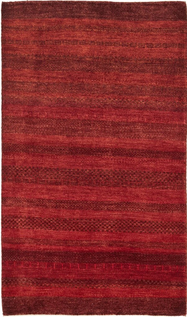 Loribaft Tappeto orientale 100x160 Rosso (Pakistan) Annodato A Mano