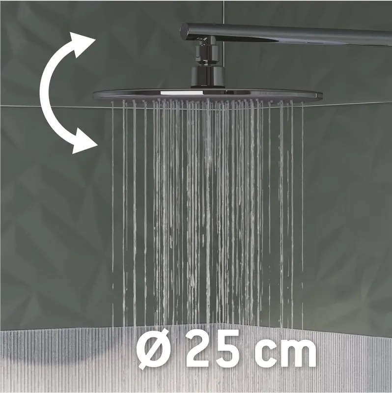 Colonna doccia con miscelatore Easy con miscelatore cromo