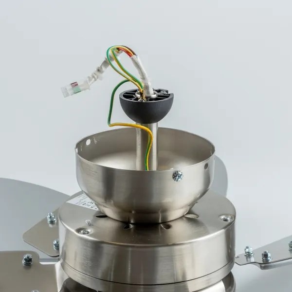 ZEVENTI - Ventilatore da soffitto FAMARA 1xE14/60W/230V grigio