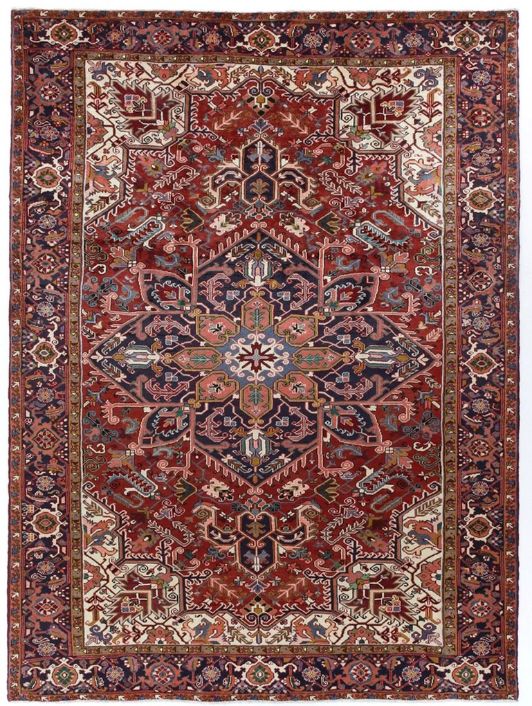 Heriz Tappeto persiano 250x350 (Iran) Annodato A Mano