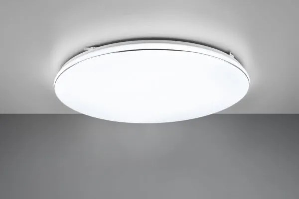 Plafoniera blanca led rotonda r64144101