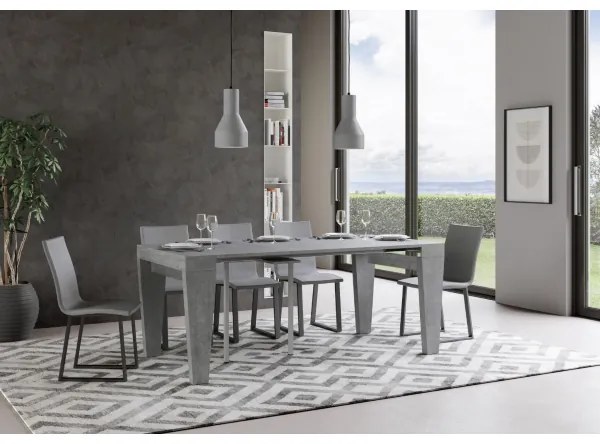 Consolle allungabile 90x40/196 cm SPIMBO SMALL Cemento