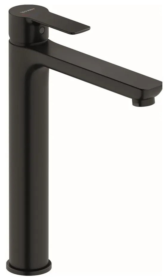 Duravit DC1043002046 - Miscelatore per lavabo D-CODE, nero opaco