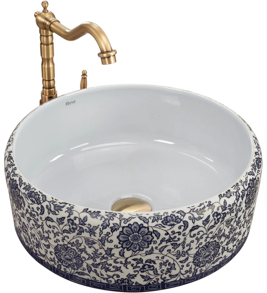 Lavabo da appoggio REA Florisa