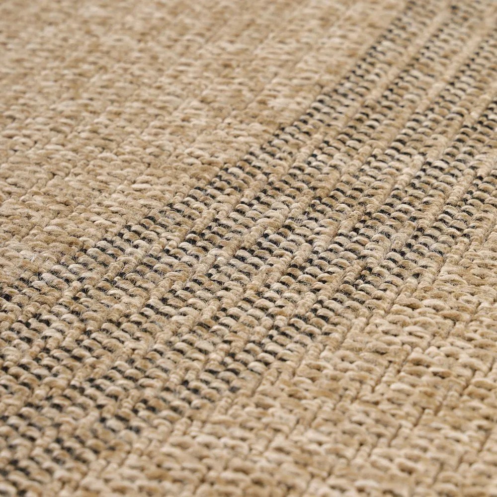 Tappeto rotondo per esterni nero e beige ø 160 cm Comilla - Ayyildiz Carpets