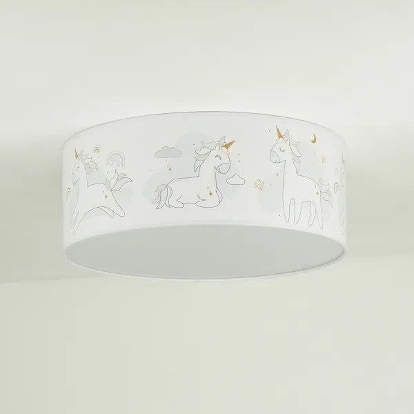 Duolla - Lampada LED da soffitto per bambini CORTINA LED/26W/230V Ø40cm 4000K