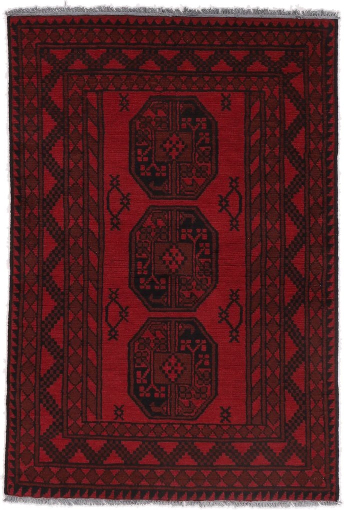 Afghan Tappeto orientale 100x140 (Afghanistan) Annodato A Mano
