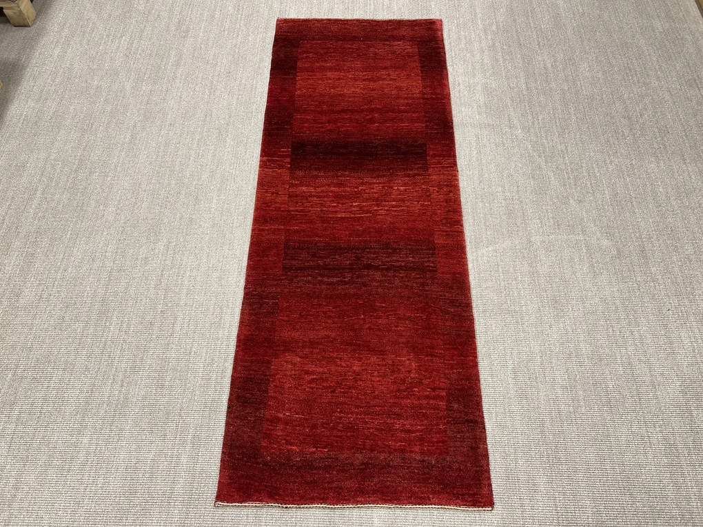 Loribaft Tappeto persiano 90x240 Rosso (Iran) Annodato A Mano