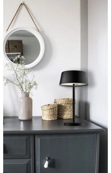 Top Lampada - Lampada da tavolo LED dimmerabile con funzione Touch LED/6,5W/230V nero