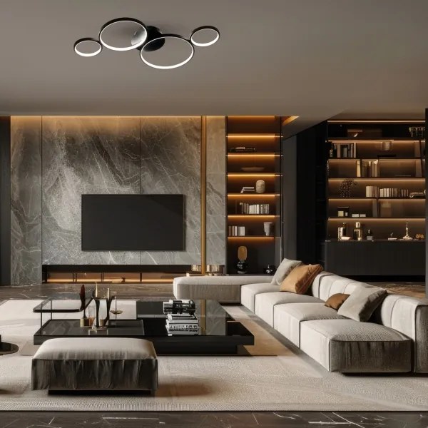 Plafoniera LED UNIVERSE LED/30W/230V nero