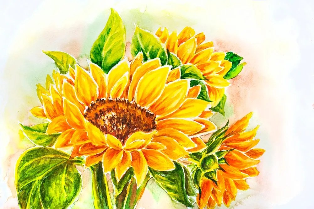 Carta da parati – Girasole splendido