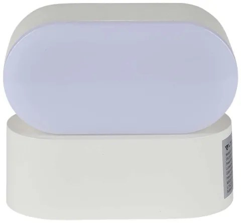 LED da esterno flessibile Applique LED/5W/230V 3000K IP65 bianco