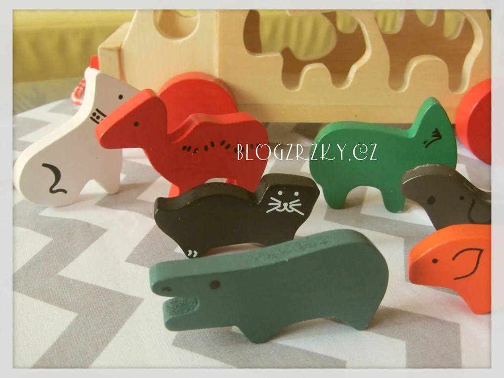 Camion con forme inseribili - animali