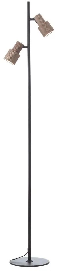 Brilliant - Lampada con piedistallo CADIZ 2xGU10/10W/230V bronzo