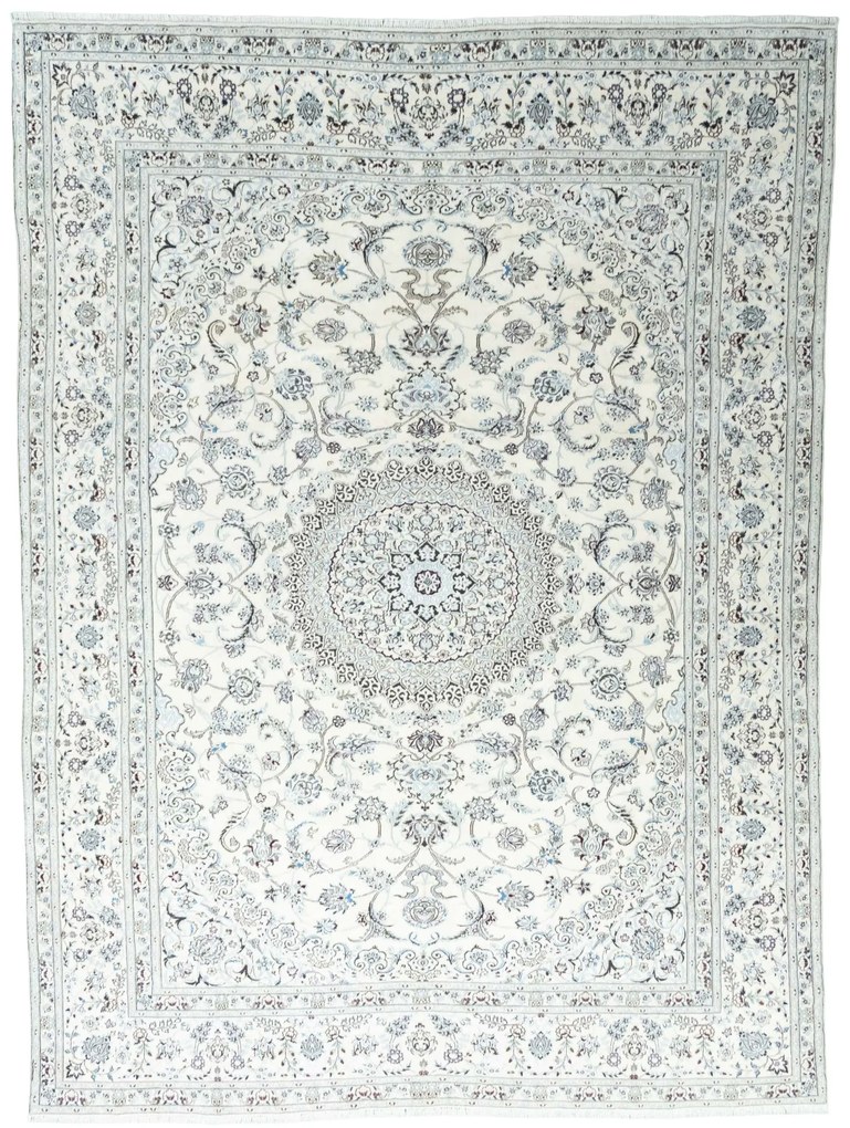 Nain Tappeto persiano 280x380 Beige (Iran) Annodato A Mano