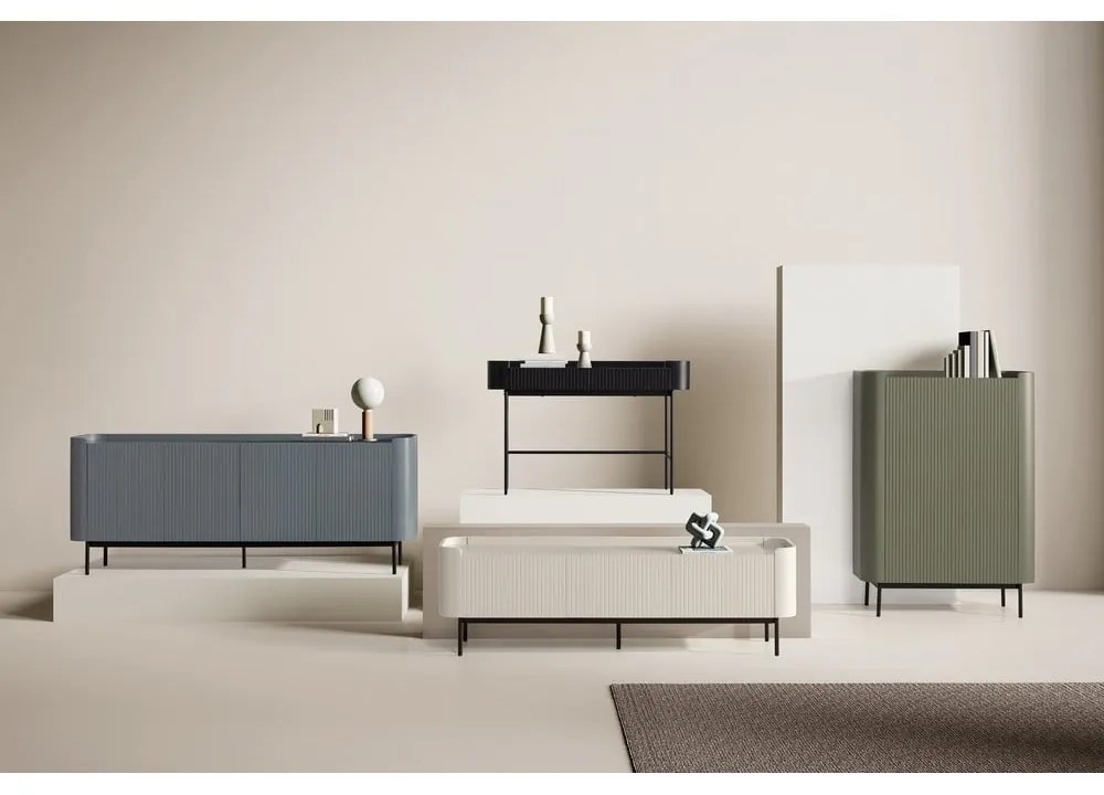 Mobile TV nero 180x55x40 cm Willa – MOME