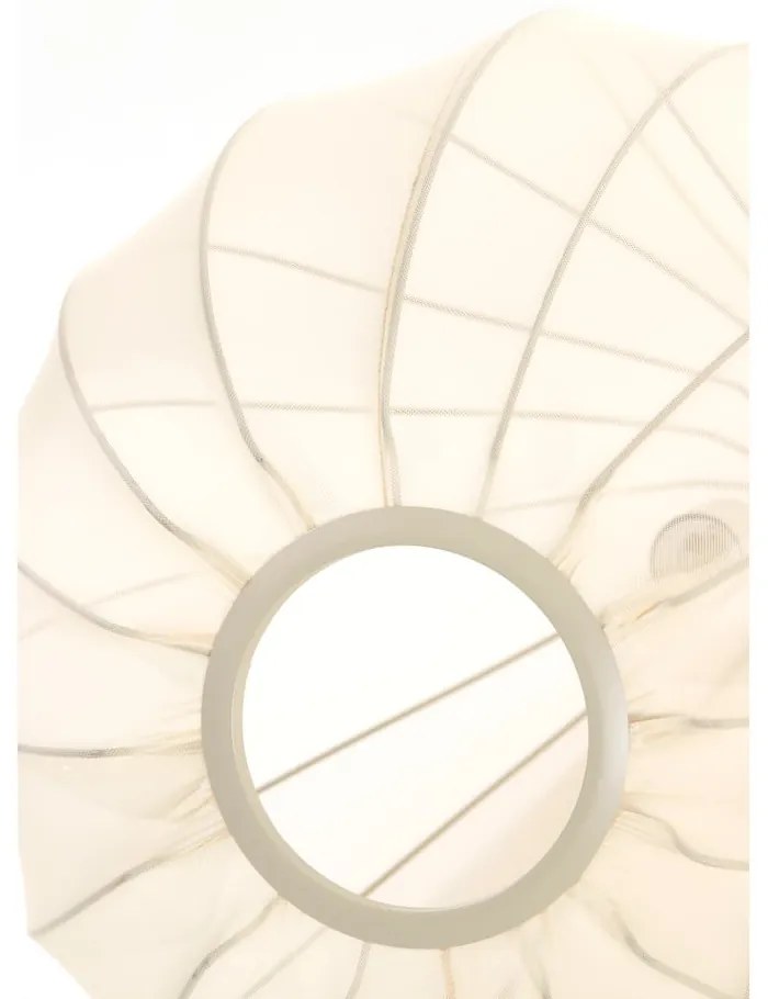 Lampadario beige con paralume in tessuto ø 50 cm Itela - Light &amp; Living