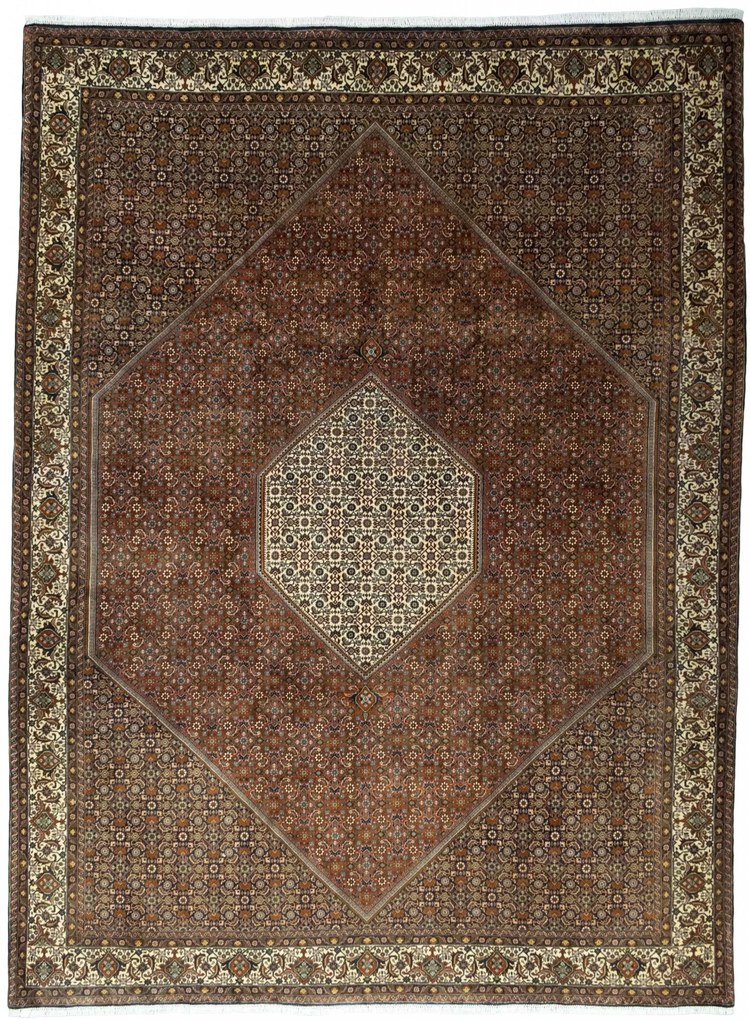 Bidjar Tappeto persiano 350x260 Rosso (Iran) Annodato A Mano