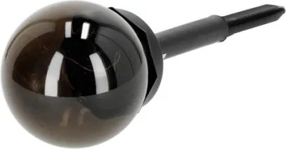 Lampada solare LED GLEAM LED/1,2V 3000K IP44 40 mAh fumé/nero
