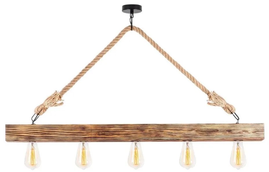 Lampadario su filo EREBOS 5xE27/100W/230V