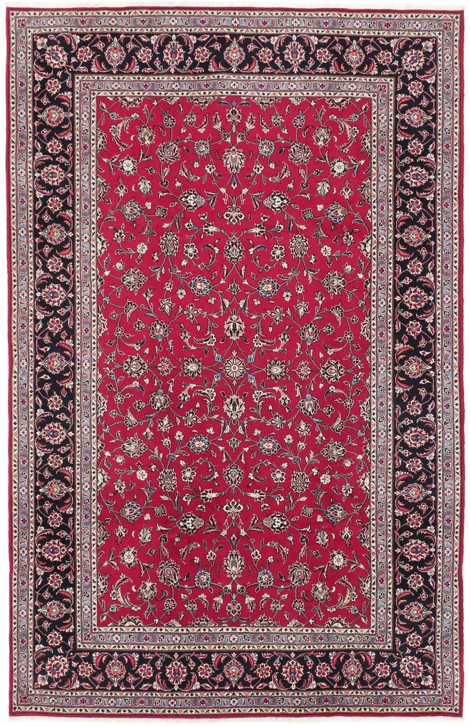 Kashan Tappeto persiano 310x190 (Iran) Annodato A Mano