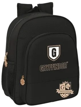 Zaino Scuola Harry Potter Bravery 32 x 38 x 12 cm Nero