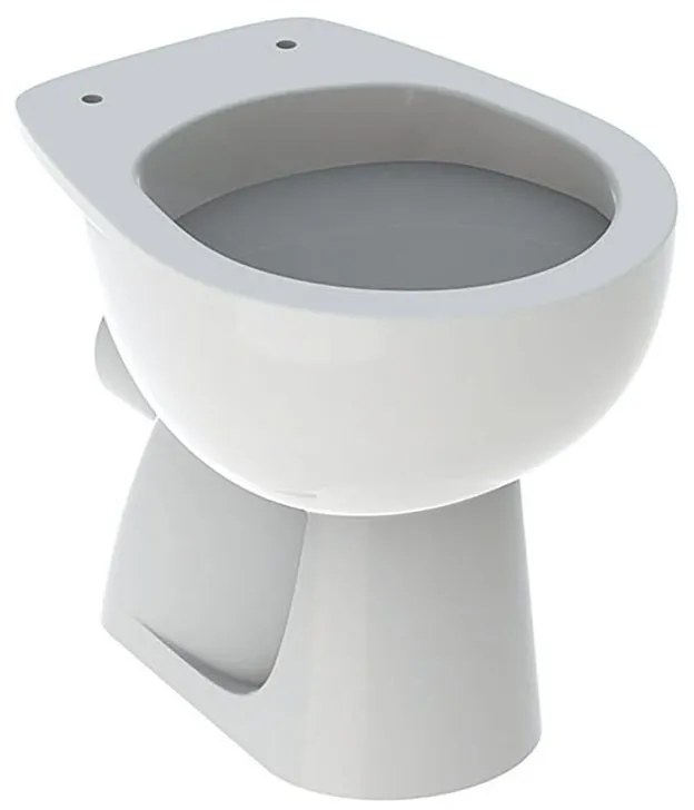 Vaso WC distanziato GEBERIT colibri scarico a parete, sedile escluso P 53 x L 36 x H 39 cm bianco