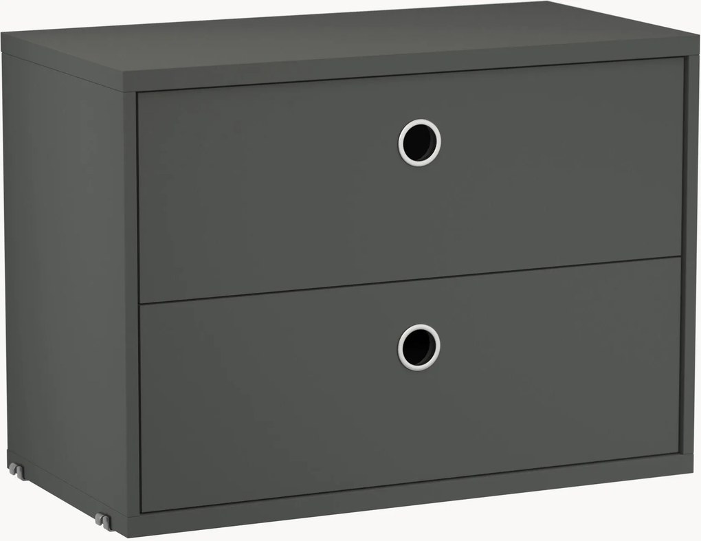 Cassettiera String System, larg. 58 x prof. 30 cm