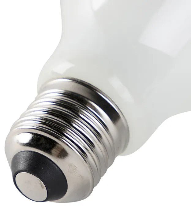 Set di 5 lampadine LED E27 vetro opalino 1W 80lm 2200K