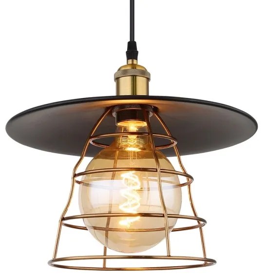 Globo 15086BH1 - Lampadario a sospensione con filo VIEJO 1xE27/60W/230V